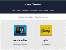 Tablet Screenshot of christislove.org